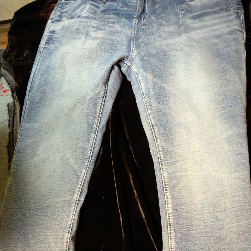 Flamingals Blue Jeans